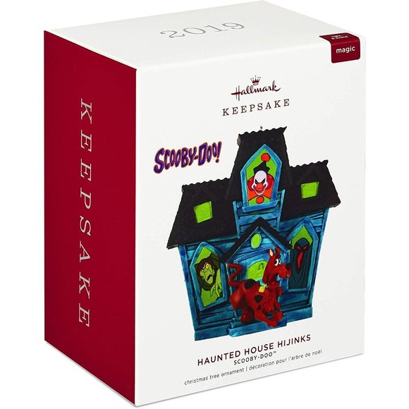 New! Scooby-Doo Haunted House Hijinks Hallmark Keepsake Ornament + Light & Sound - Picture 1 of 5